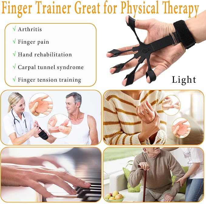 Grip Strength Trainer/Forearm Strengthener Rehabilitation/4PCS