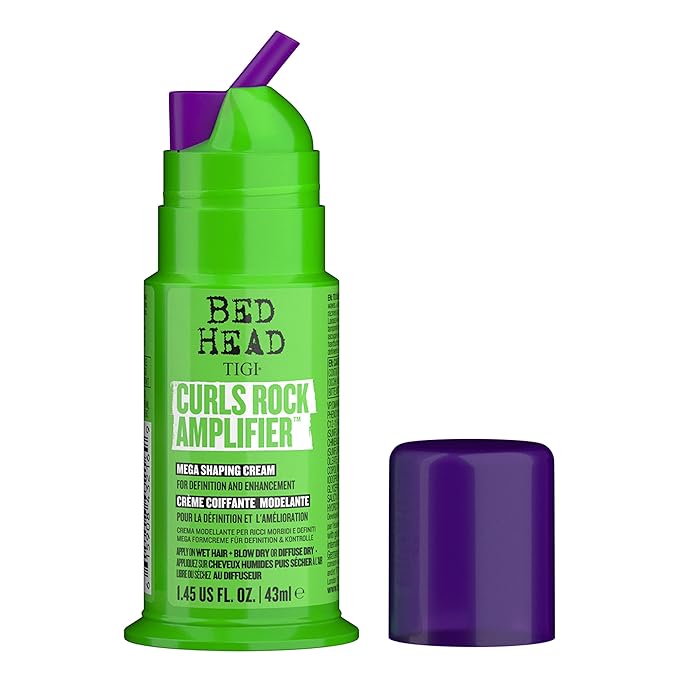 TIGI Bed Head Curls Rock Amplifier Curly Hair Cream Travel Size 1.45 fl oz