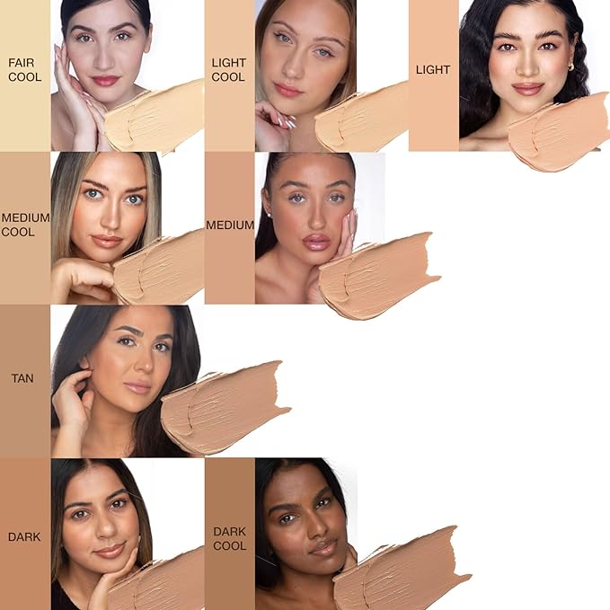 bellapierre BB Cream with SPF 20 - Tinted Dark Cool 7 Oz