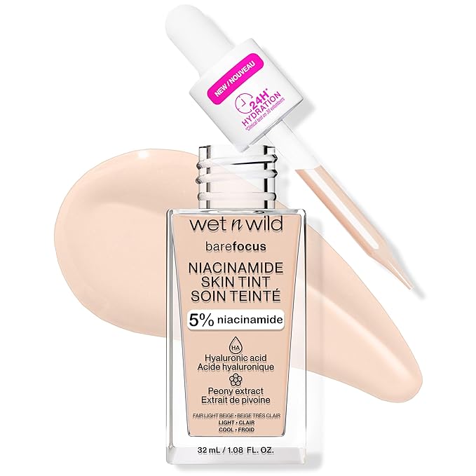 wet n wild Bare Focus Skin Tint, 5% Light Beige