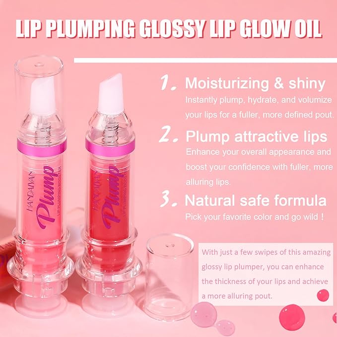 Glossy Finish Lip Glow Oil,Lip Plumping