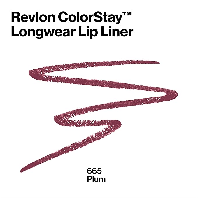 REVLON Lip Liner, Colorstay Lip Makeup with Built-in-Sharpener, Lip 01 oz