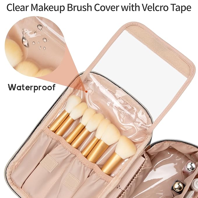 Ocheal makeup bag, portable cosmetic