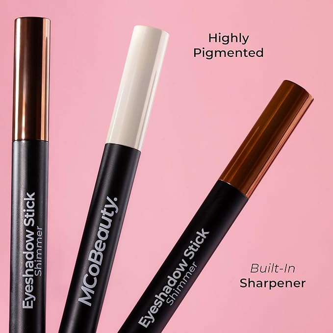 MCoBeauty Eyeshadow Stick, Shimmer, Copper, Highly Pigmented, Built-in