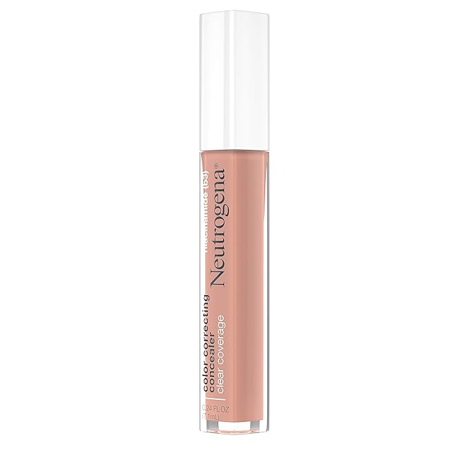 Neutrogena Clear Coverage Color Correcting Concealer Makeup, Lightweight fl. oz