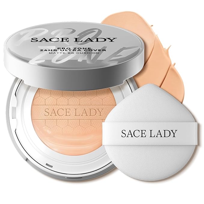 SACE LADY Oil Control BB Cushion Foundation, Full (#04, 0.) 42Oz