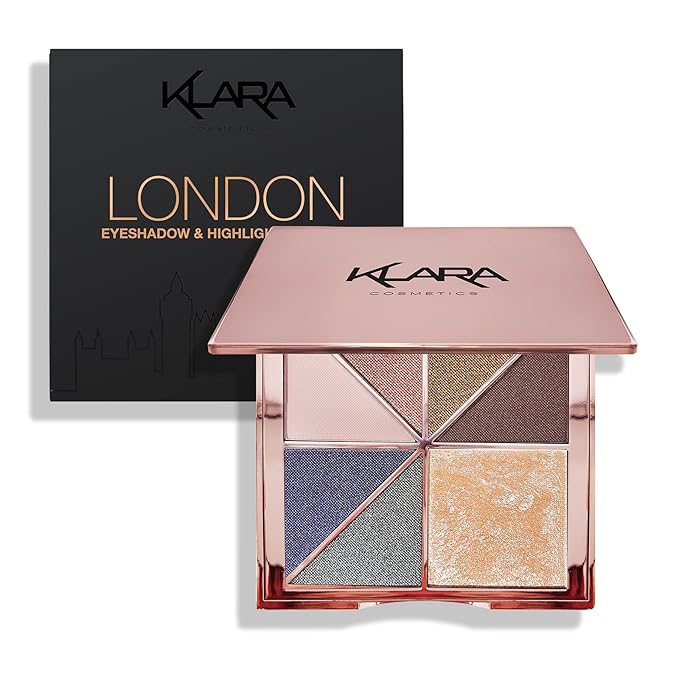 Fashion Victim London Eyeshadow Highlight Palette Shimmer Matte