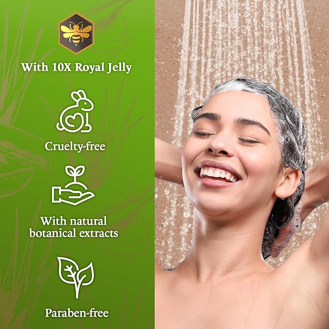 Tio Nacho Aloe Vera Deep Repair Shampoo: Organic Aloe Vera and Royal Jelly for Hair Repair and Protection, Enriched with Vegetable Keratin for Strength and Shine, Paraben, Salt, Silicone-Free - 14 Oz