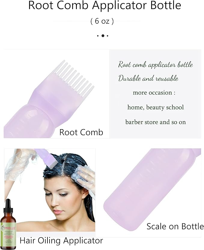 Root Comb Applicator Bottle, Hair