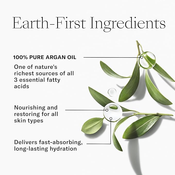 Josie Maran Intensive Creamy Oil - Multi-Tasking Skin Moisturizer & Everything Balm for Dry Lips, Elbows & Full Body Care - Powered by Argan Oil (2.2 Fl Oz)