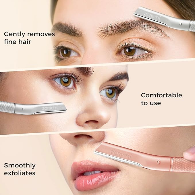 Precision Eyebrow Razor Blades - Set of 10 Replacement Blades