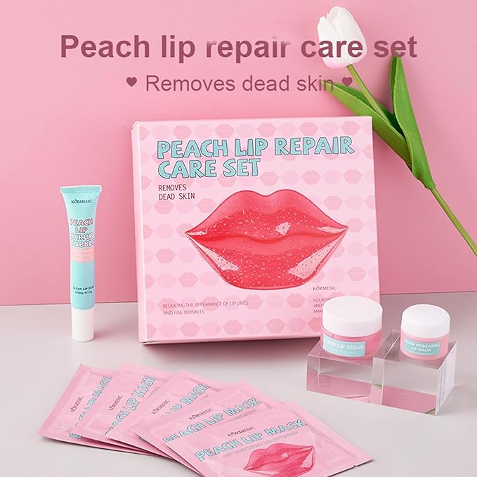 4 In 1 Peach Lip Care Lips