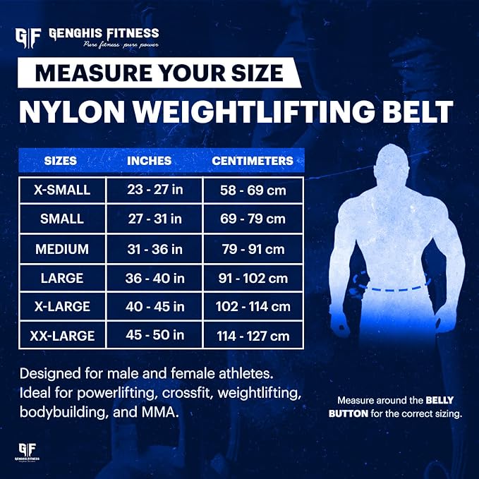 4" Self-Locking Nylon Lifting Belt - Lightweight