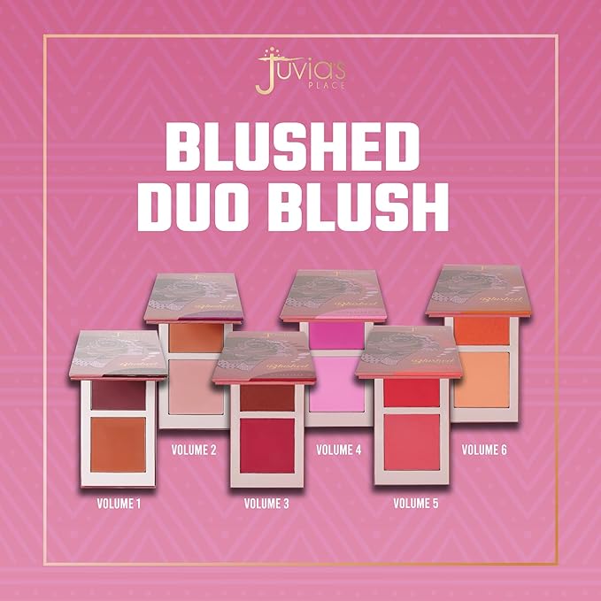 Juvia's Place Blushed Duo Blush Volume4 - Two Skin Color
