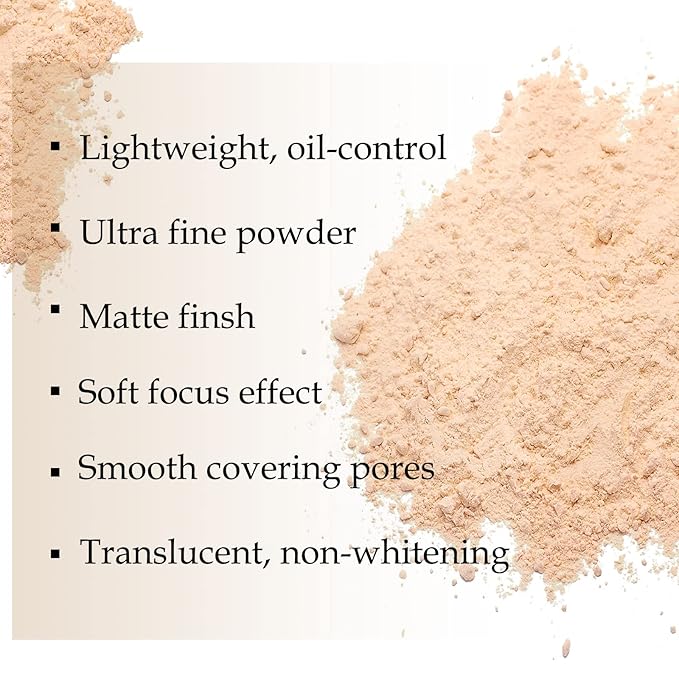 Boobeen Loose Face Powder Translucent Setting Powder Oil