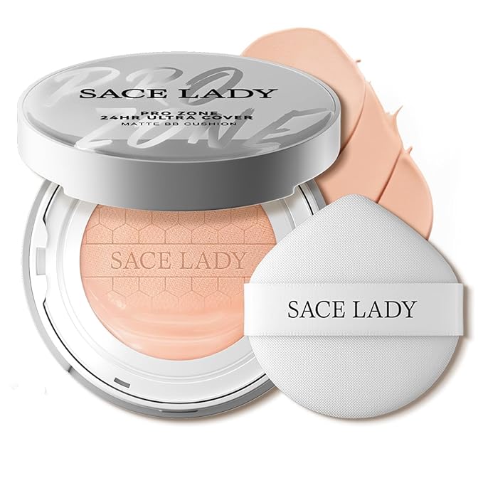 SACE LADY Oil Control BB Cushion Foundation, Full (#03, 0.) 42Oz