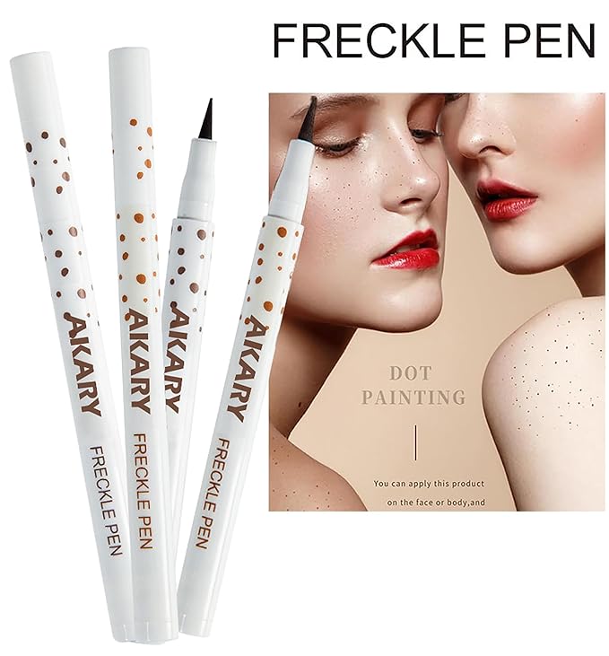 AKARY Freckle Pen Professional Lifelike Face Concealer Point (#03 Chestnut)