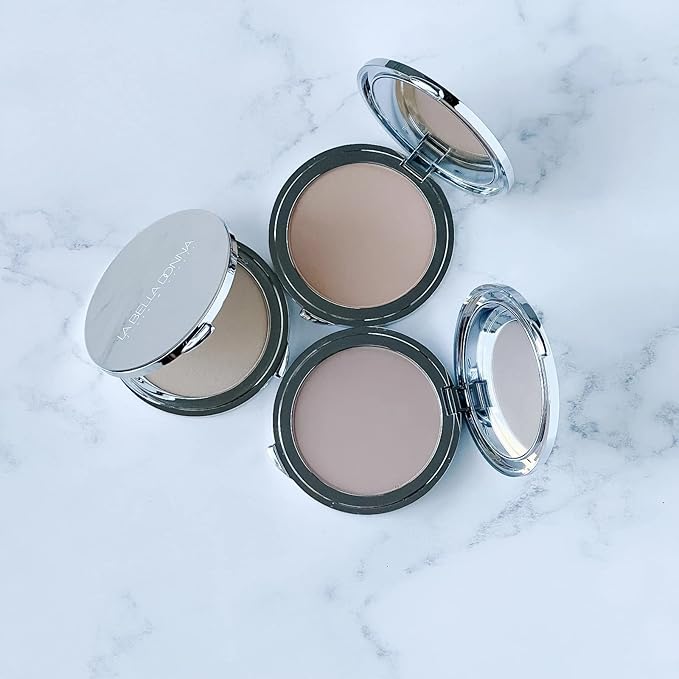 La Bella Donna Compressed Mineral Foundation - Face Tan (Mahogany)