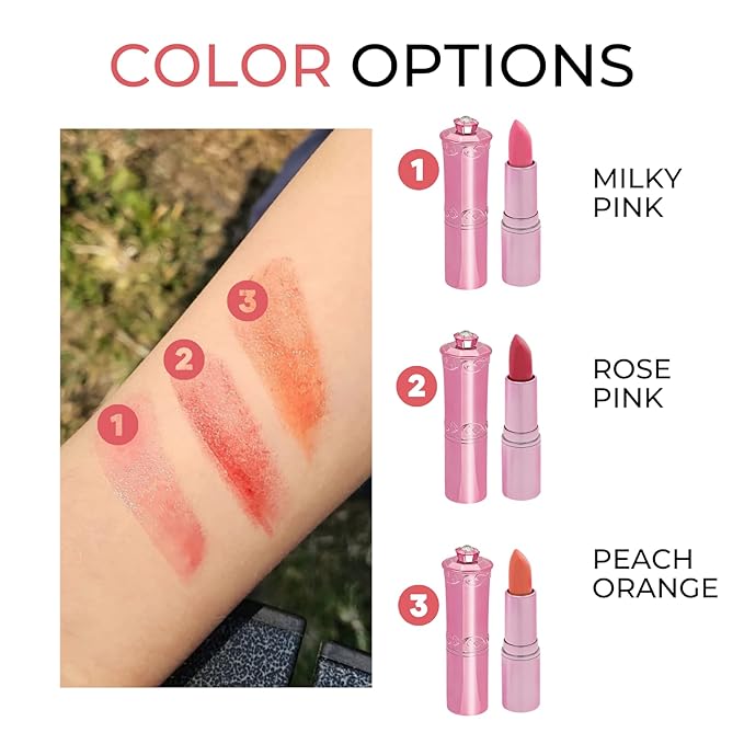 Bongbong Friends Kids Lip Balm - Tinted, Moisturizing, Plant-Based, Glossy Finish, for Dry, Sensitive Skin, Made in Korea