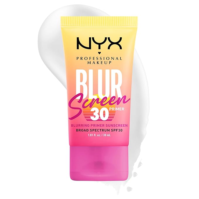 NYX PROFESSIONAL MAKEUP Blurscreen SPF 30 Primer, 3-in-1 Greasy Feeling