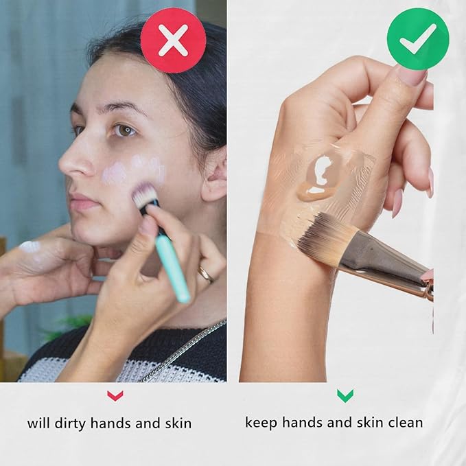 150 Pieces Makeup Hand Palette, Disposable Cosmetics Mixing