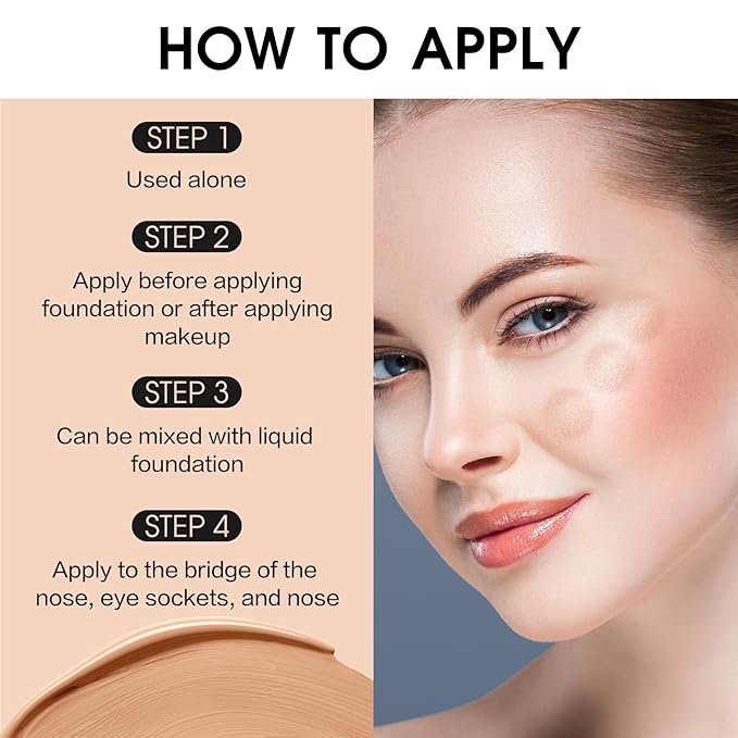 UCANBE Halo Glow Liquid Filter, Face Complexion Booster 0.91OZ