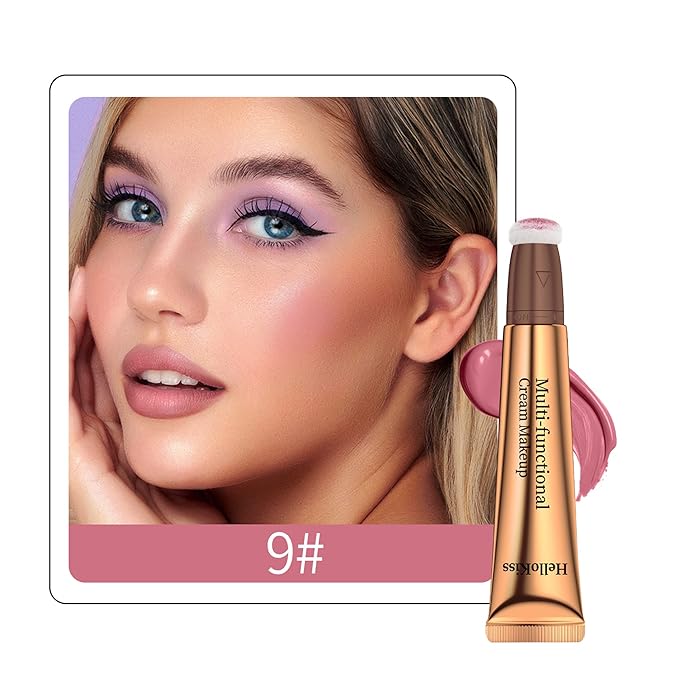 Liquid Blush Beauty Stick, Matte Face Blush with Stick(#03 Pink)