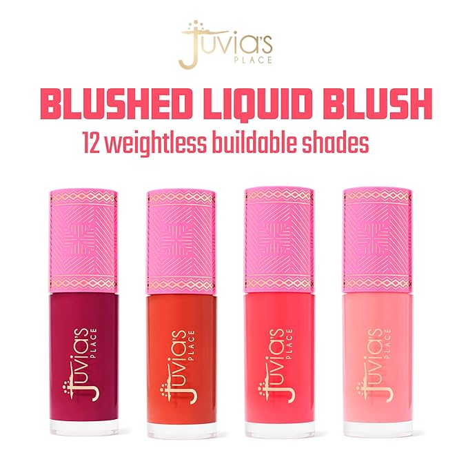 Juvia's Place Blushed Liquid Blush CoralRose - Dewy