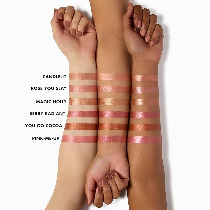 e.l.f. Halo Glow Blush Beauty Wand, Liquid Blush Go Cocoa