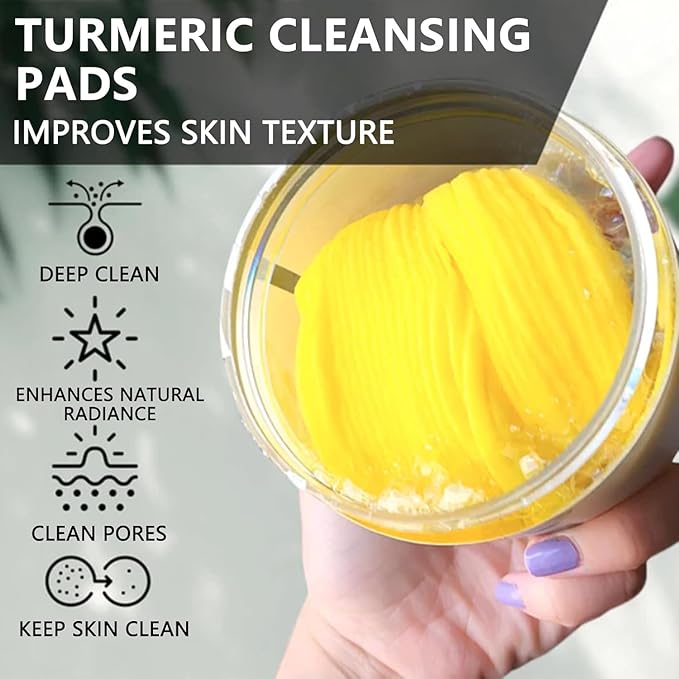 Turmeric kojic cleansing pads, 60