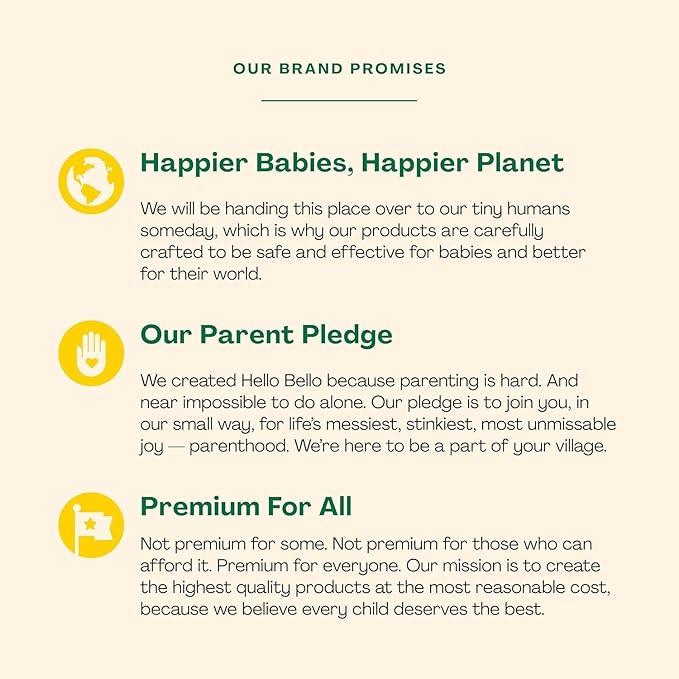 Hello Bello Creamy Coconut Shampoo and Body Wash 10 fl oz, Conditioner 10 Fl Oz, Watermelon Conditioning Mist and Detangler, Gentle, Hypoallergenic, Dermatologist-Tested, Vegan