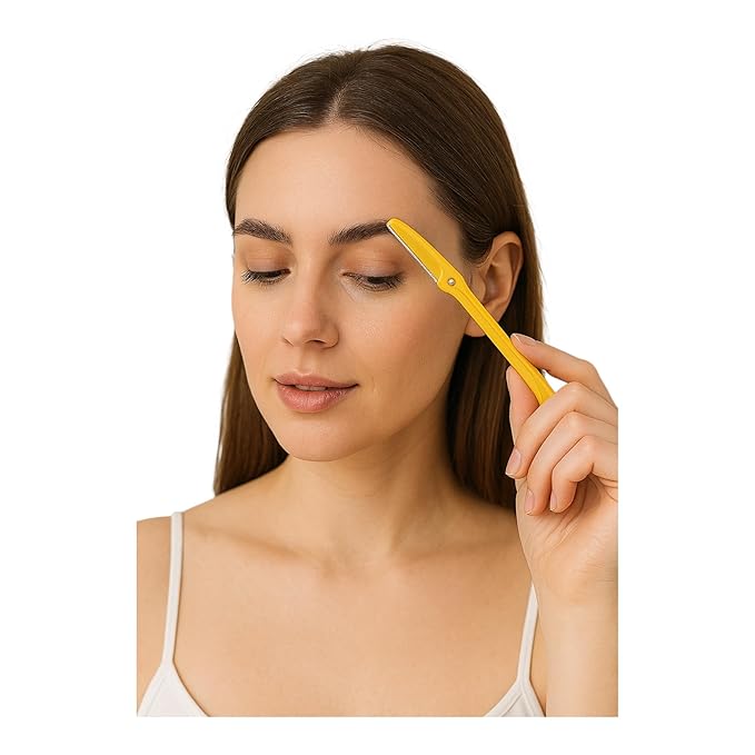 Face Razors for Women – Eyebrow & Facial Hair Removal, Shaver, Gentle Facial Hair Remover, Dermaplaning Tool, Women’s Face Shaver, Eyebrow Trimmer, Disposable Razor