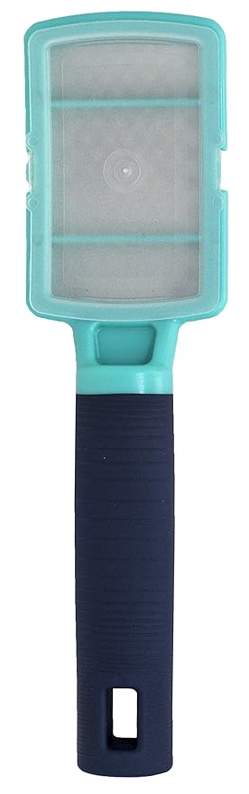 Onyx Professional Foot Rasp, No Mess Callus Remover for Feet, Includes Debris Catcher - Stainless Steel Foot Scrubber Dead Skin Remover, Lightweight Callus Shaver for Feet, Foot File, Pedicure