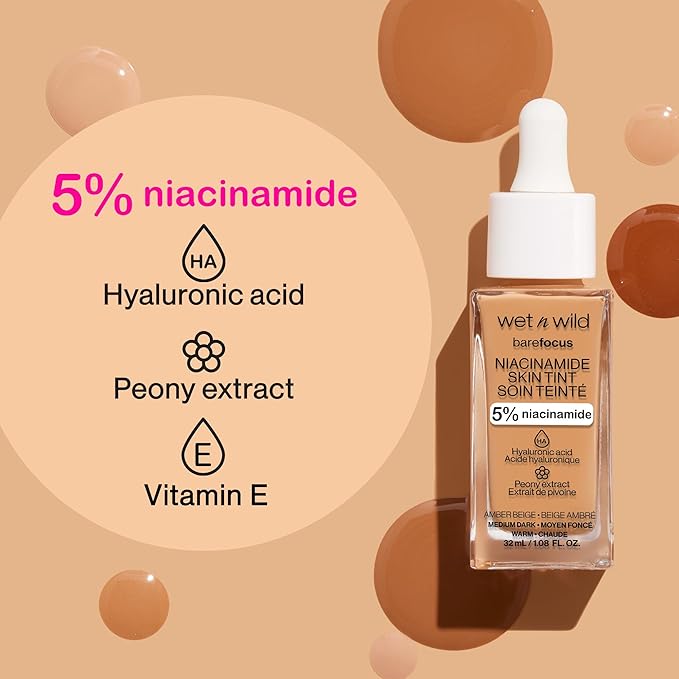 wet n wild Bare Focus Skin Tint, 5% Light Beige