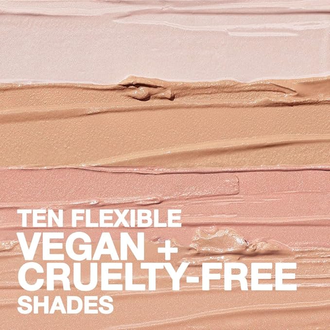 evpct 2Pcs under Eye Brightener, Nourishing Luminous under Warm Nude