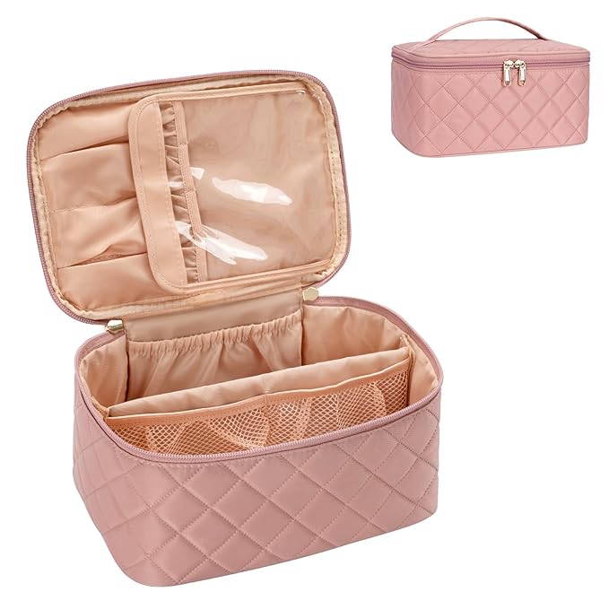 Ocheal makeup bag, portable cosmetic