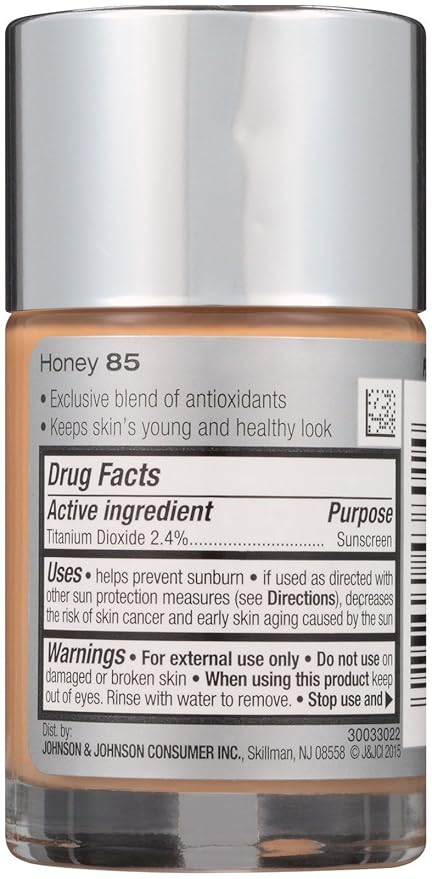 Neutrogena Healthy Skin Liquid Makeup, SPF 20, 85/Honey,