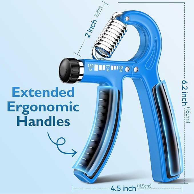 FitBeast Grip Strengthener Forearm Strengthener 10-132 lbs (1 Piece)