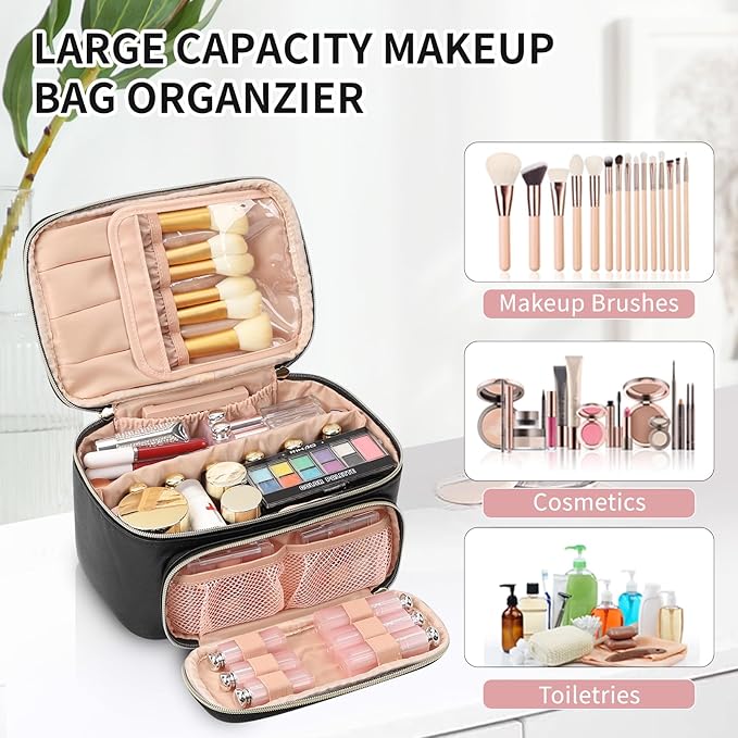 Ocheal makeup bag, multifunctional make
