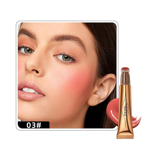 MAEPEOR Liquid Blush Stick Peach Cream Liquid Blush (3# Peach)