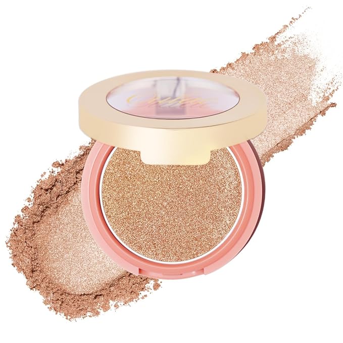 Oulac Shimmery Blush Makeup| 2 in 1 Powdery 4.8g