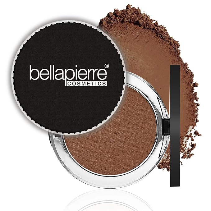 bellapierre Compact Mineral Foundation SPF 15 | Vegan Double Cocoa 35 Oz