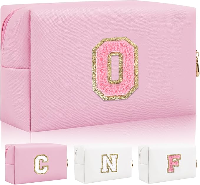 Personalized initial letter patch makeup