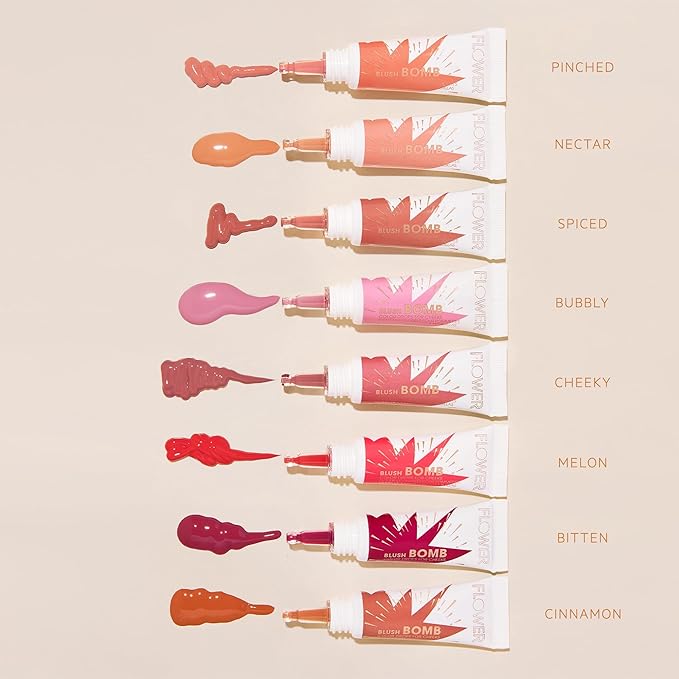 FLOWER Beauty By Drew Barrymore Liquid Blush Makeup Vegan (Cheeky)