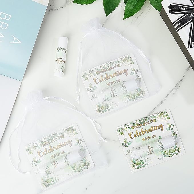 24 Set Thank You Gift Lip Wedding