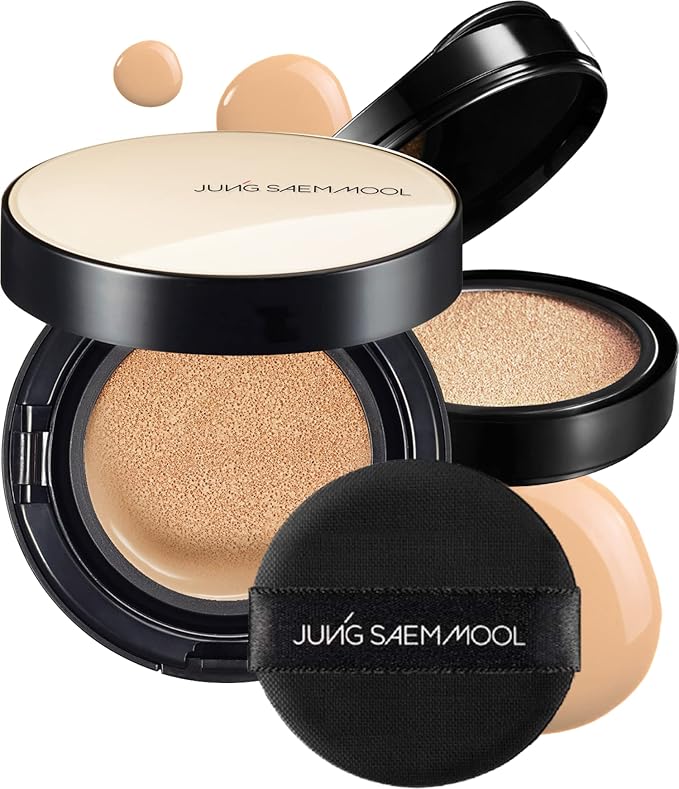 [JUNGSAEMMOOL OFFICIAL] Essential Skin Nuder Cushion (Light) | Cream Foundation