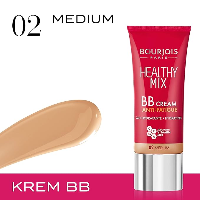 Bourjois Healthy Mix Bb Cream 02 Medium 30Ml 30Ml