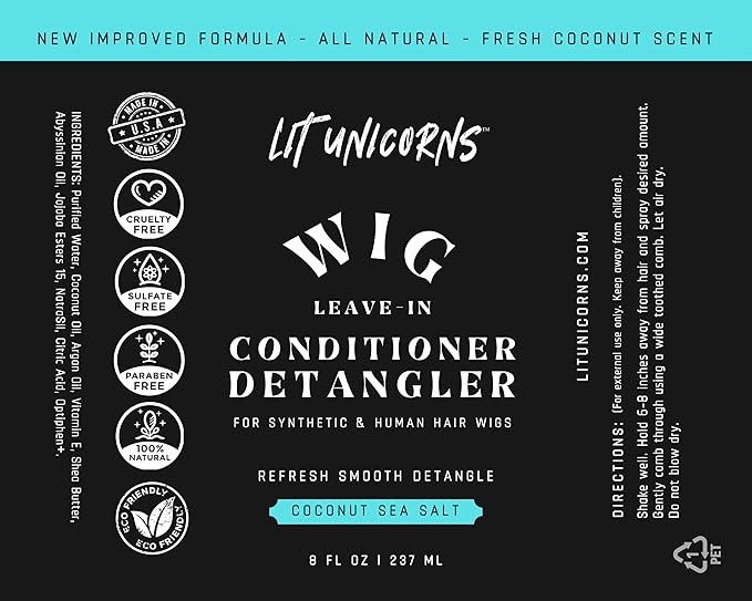 Leave-in Conditioner + Detangler w/Silk