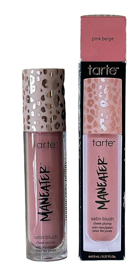 Tarte Maneater Satin Blush Cheek Plump Full Size 27OZ