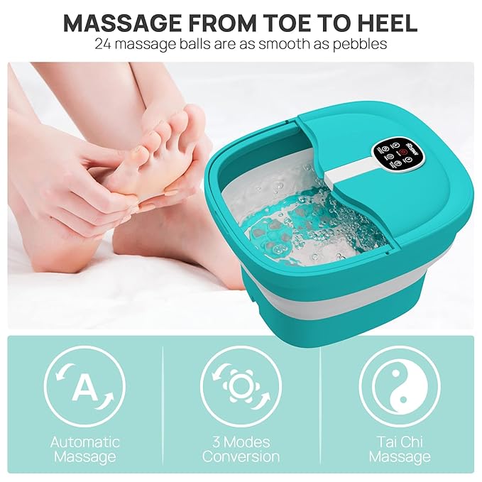 Hospan collapsible foot spa electric
